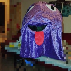 Grimace mascot head